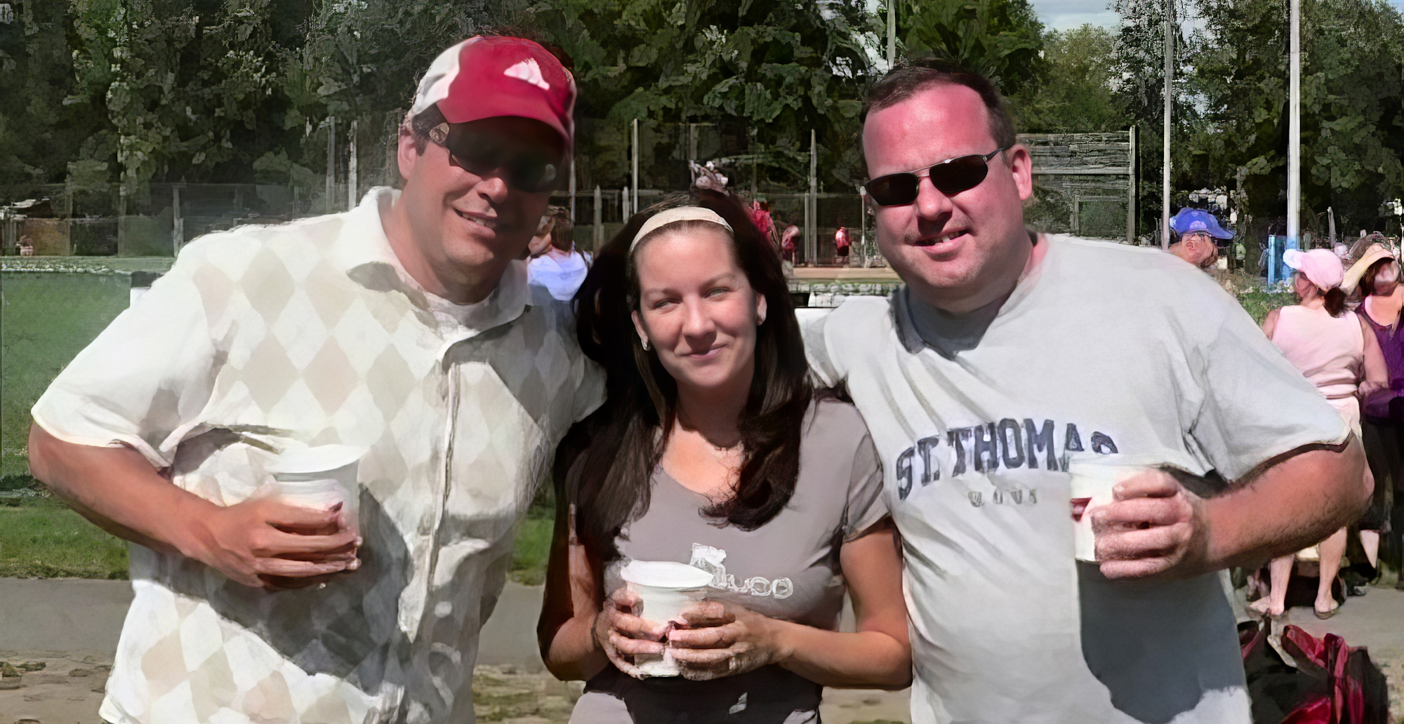 Chris Doucet, Kelly Byrne et Mike Scullion