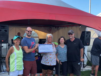 The million dollar check